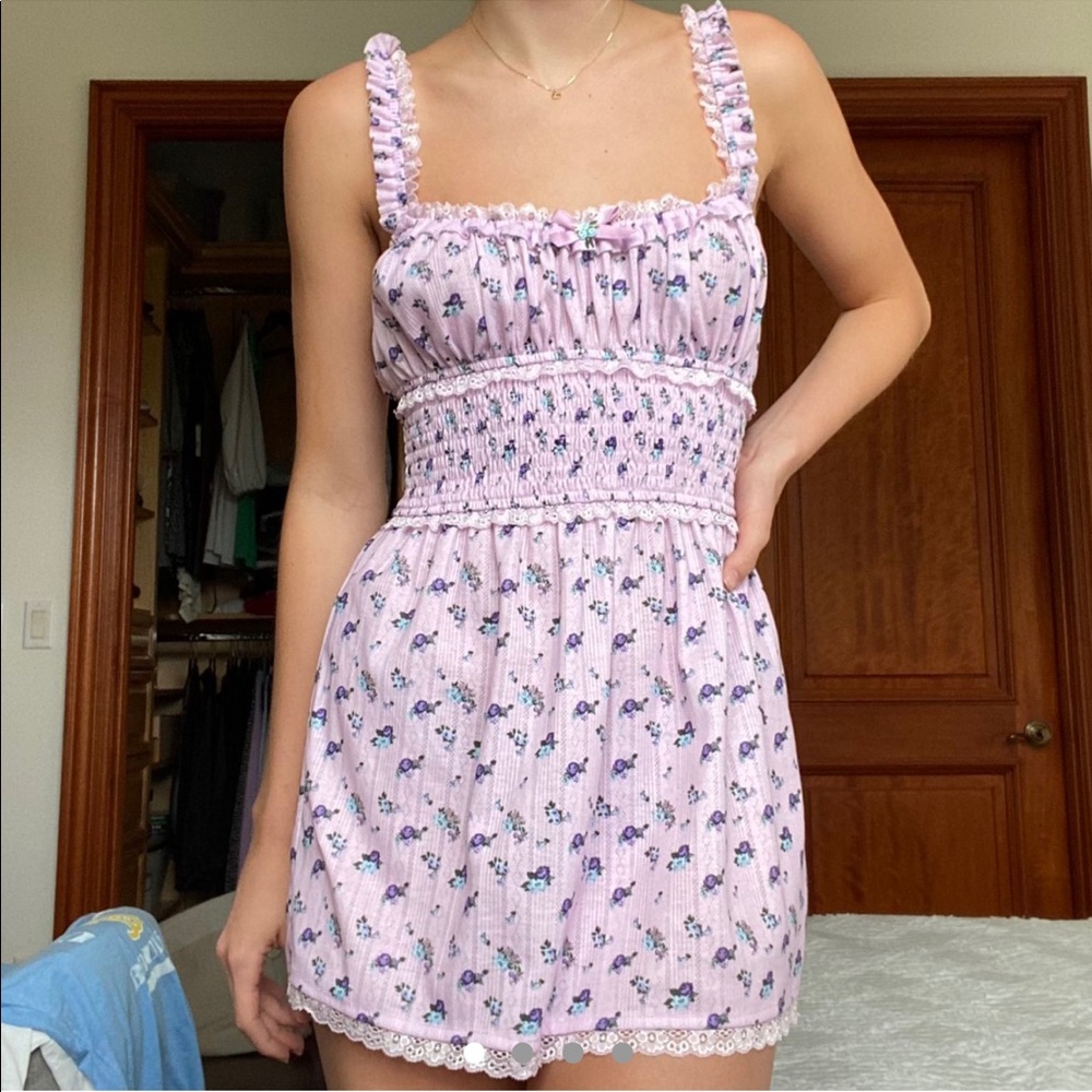 FOR LOVE & LEMONS Lola Pointelle Dress - Picture 3 of 16